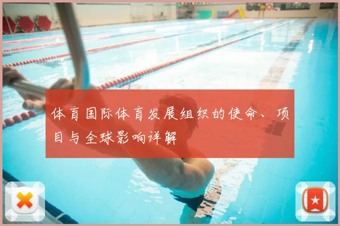 体育国际体育发展组织的使命、项目与全球影响详解